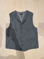 Engineered Garments Pokka Dot Floral Vest Gilet