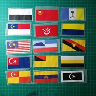 DIY Sticker Baju (Bendera Negeri Malaysia) Iron On / Heat Press