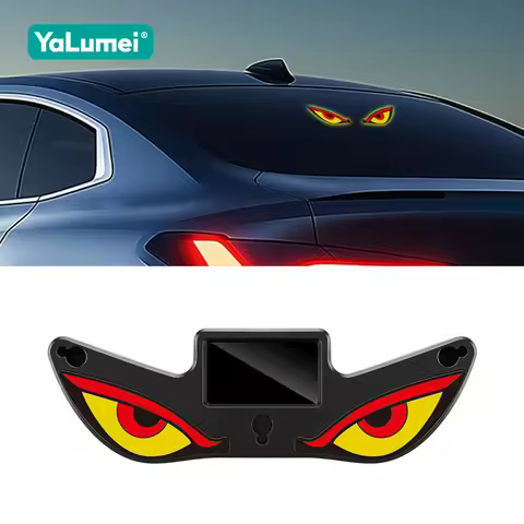 For MG ZS HS MG3 MG4 MG5 MG6 MG7 GT PHEV ONE RX5 ES5 Cyberster Car Solar Devil Eye LED Warning Light