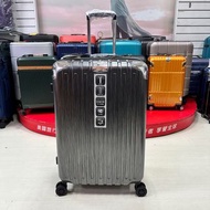 Cougar 美洲豹 髮絲紋鐵灰色 行李箱ABS+PC、鋁合金拉桿、TSA海關鎖、專利萬向減震輪 25吋(鐵灰色）