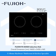 FUJIOH FH-ID5120 Induction Hob (SCHOTT CERAN) 2 Zone 650mm Cooker