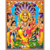 Narashimha A4 Size photo print