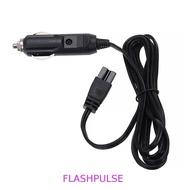 FLASHPULSE Car Refrigerator Lead Cable, 2 Pin Lead Plug DC 12V Mini Fridge Lead Plug Wire, Replaceme
