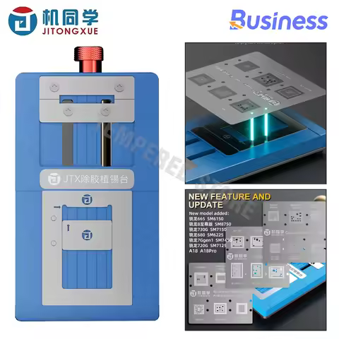 JTX T4 Pro Chips Glue Removal Tin Planting Platform for iPhone/Android CPU EMMC RAM 84 Model Of Chip