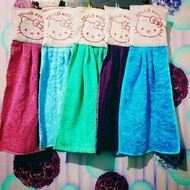 Hanging hand towel hanging towel