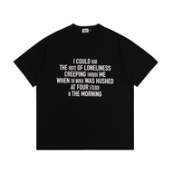 ABOVE AND OVER - WORDS T-SHIRT BLACK