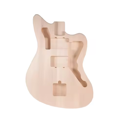 guitar MZB-T Electric Guitar Unfinished Body Guitar Barrel Blank Basswood Guitar Body guitar body cu