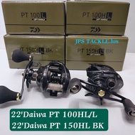 2022 Daiwa PT100HL/100L PT150HL BK left handle baitcasting reel daiwa