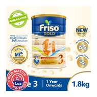 Friso Gold 3 Growing Up Milk with 2'-FL 1.8KG for Toddler 1+ years Milk Powder