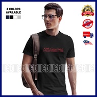 Baju Porsche 718 Cayman T Shirt T-Shirt Tshirt Tee Cotton Print Streetwear Racing Motorsport Pakaian
