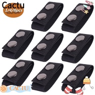 CACTUS 1/4/8Pcs Belt Keeper Portable Double Snaps Sports Heavy Duty