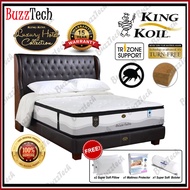 BuzzTech King Koil Luxury Hotel Collection Prince Mattress King Queen Singe Chiropractic Coil Spring Tilam Katil 床垫