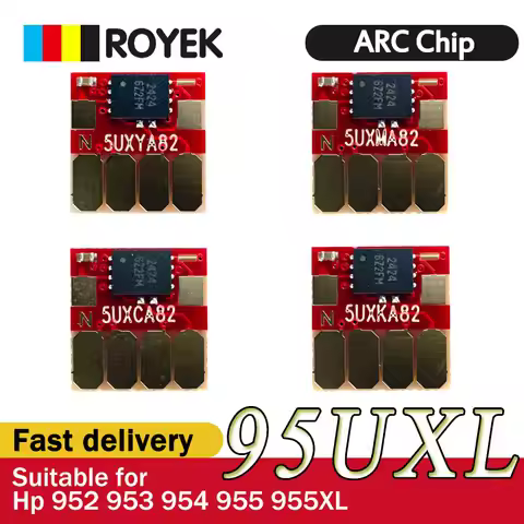 95U ARC Chip Refill 952 953 954 955XL Cartridge Compatible For HP OfficeJet Pro 7740 8710 8715 8720 