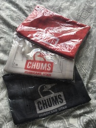 CHUMS x 日本 ASAHI ##洗衣袋## 小袋 露營用品 戶外活動 TOWEL 毛巾 露營用品 行山 CAMPING OUTDOOR HIKING 保暖 保溫 毛毯 披肩 BLANKET