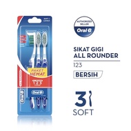 Oral-b toothbrush toothbrush 123s soft 3s P&G