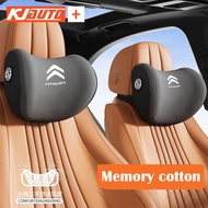 【 Ergonomics 】Citroen Memory Cotton Car Seat Headrest Soft and Comfortable Car Decoration Accessories for C1 C3 C4 C5 C8 Xsara Picasso DS5 C6 C4L C3XR  C-Quitre Elysee