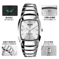 Aiyishi Đồng hồ thời trang Cho Nam Giới phiên bản Hàn Quốc mới đồng hồ đơn giản Mát đôi chống nước S