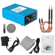 Aideepen 5000W เครื่องเชื่อมจุด18650 B-Attery Spot Welder แบบใช้มือถือพร้อมเข็มขัดนิกเกิล Diy และปาก