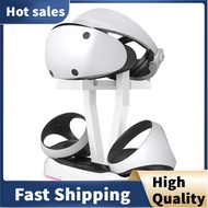 For PS VR2 Charging Station with Colorful RGB Light and Headset Holder,VR Game Controller Charging D