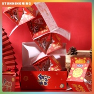 2024 New Year Red Packet Bounce Box Creative Surprise Explosion Gift Box Gift Box Multifunctional Photo Album Box Surprise Gift Box stu