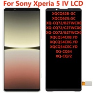 Original 6.1"AMOLED For Sony Xperia 5 IV XQCQ62B-GC XQ-CQ54 LCD Display With Frame Touch Screen Digi