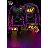 SWEATSHIRT ISABELLA96 EDISI 10TH ANNIVERSARY Sweatshirt Street Fighter Racing Gaya Motosikal