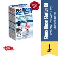 NEILMED Sinus Rinse Starter Kit (10 sachets) | Nasal Allergies, Dryness & Hay Fever (EXP: 05/2028)