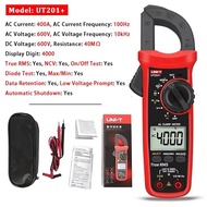 (Local) UNI-T UT202A+ UT204 Plus UT206B Clamp Meter Digital AC DC Pliers Ammeter Professional Electr