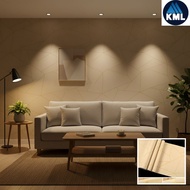 Wallpaper Dinding Motif Garis Wave Klasik Warna