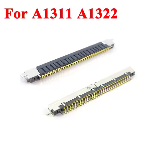5pcs New For iMac 21.5' 27' A1311 A1312 I-PEX LCD LED LVDS Cable Connector 30 Pins Silver 2009 2010 