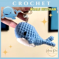 Crochet Whale Keychain | Crochet Keychain