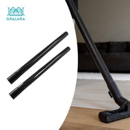 [Gralara] 2Pcs 1.38inch Vacuum Cleaner Extension Tube Parts Straight Tube Accessory Easy to Install 
