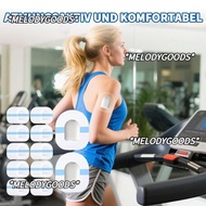MELODG Glucose Monitor Adhesive Patches, Sweatproof Breathable Glucose Monitor Stickers,  Waterproof
