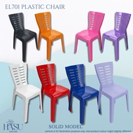 3V Plastic Chair EL701 Kerusi plastik 3v Solid