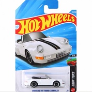 26C Hot Wheels C4982 Batch Alloy Car PORSCHE 911 TURBO CABRIOLET Car Model