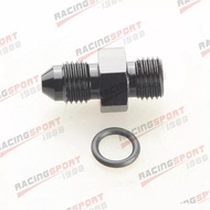 -4AN 4AN Male Flare To -3AN AN3 Straight Adapter Cut O-Ring Fitting Silver/Black/BLUE