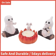 Ghost Campfire Gathering 3D Nightlight  Funny Spooky Halloween Party Decorations A