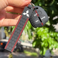 For Mitsubishi Triton Lancer EX Evolution Grandis ASH ASX L200 Outlander Dakar Silicone Car Remote K