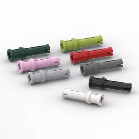 20pcs MOC Assemble Particle 32054 65304 High-Tech Pin Long with Friction Ridges Lengthwise Stop Bush