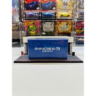 Inno64 Inno Resin LB ER34 Super Silhouette Nissan Skyline 5 Metallic Blue