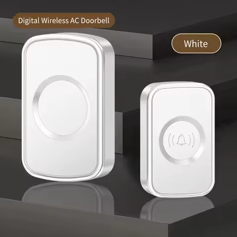 CACAZI Smart Wireless Waterproof Doorbell Sets US EU UK AU Plug 300 Meters Long Range Home Intellige