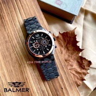 BALMER | 8163G BRG-4 Chronograph Sapphire Men's Watch Black Stainless Steel | Official Warranty
