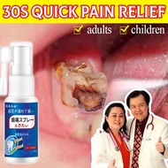 【30 Seconds Pain Relief】Japan Toothache Spray Fast Pain Relief Plant Extracts Hormone Free Wisdom To
