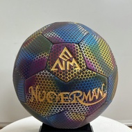Rubber PU Competition No. 5 Manufacturer Ball Luminous Adult Training Wholesale Football Grass Refle