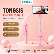 Bluetooth Selfie Stick R1 3 In 1 170CM Bluetooth Selfie Stick With Remote Tripod Selfie Stick AH139