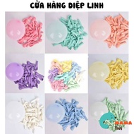 Birthday decoration pastel balloons 5 inches (13cm) - 25 balls