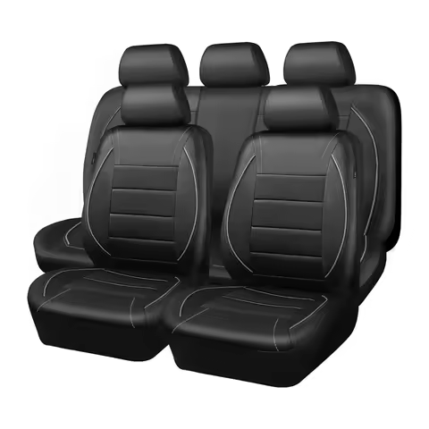 Leather Car Seat Cover For Full Set Interior Accessories For Tesla Model 3 highland 2024 Ford Focus 