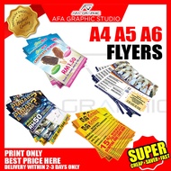 Flyers / Posters Murah A3/A4/A5/A6 / Min 10pcs