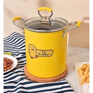 Fried chicken fryer, multi-function yellow duck mini deep fryer