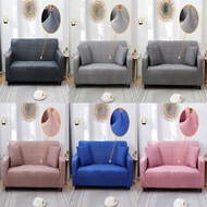 Sofa Seater 1/2/3/4 Cover L Shape Universal Slipcover Cover Cushion Elastic